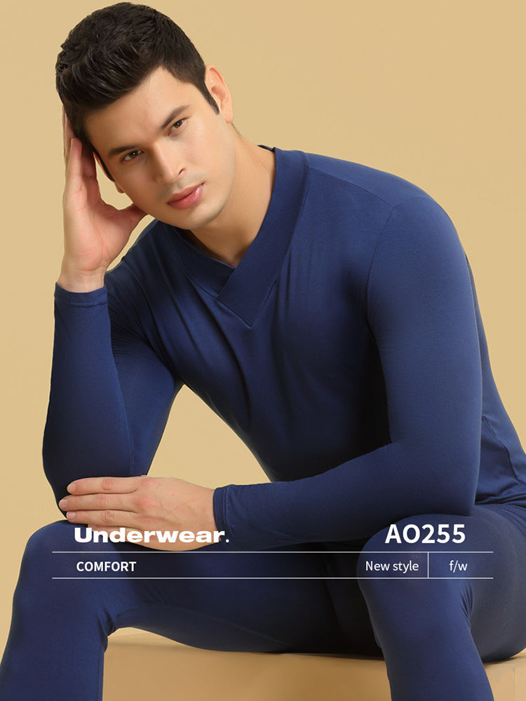 Men's Soft Modal Thermal Underwear Sets