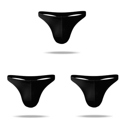 3 Pics Newest Superior Ice Silk Cool Comfortable Men's Thong