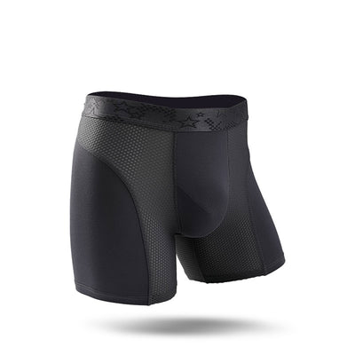 Big Size Anti Abrasion Leg Antibacterial Inner Mesh Breathable Men's Underwear - versaley