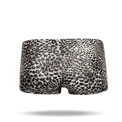 Ice Silk Sexy leopard Men's Brief - versaley