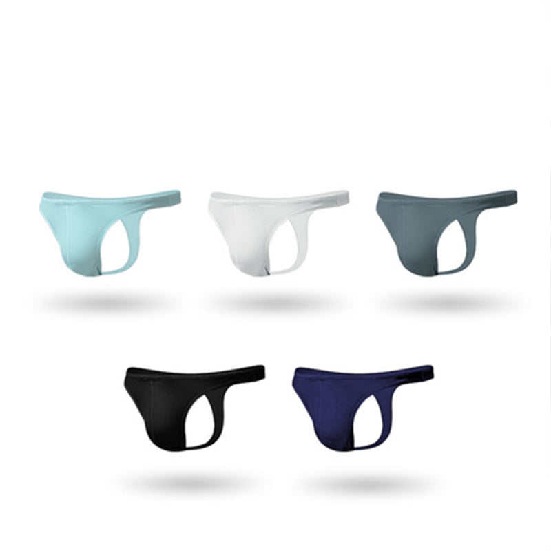 Superior Ice Silk Cool Comfortable Men's Thong - versaley