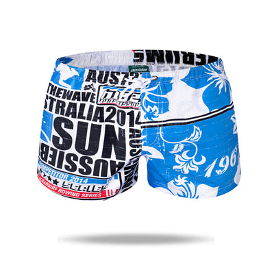 Classic Men's Printed Swim Trunks - versaley