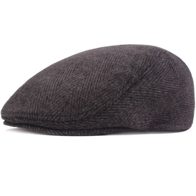 "Postdam" Wool Flat Cap - versaley