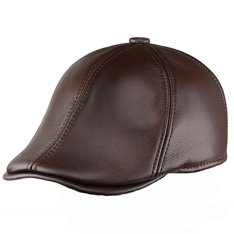 “Detective” True first layer cowhide forward cap - versaley