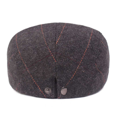 "Derrence" Wool Flat Cap - versaley