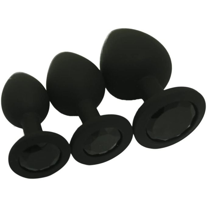 Silicone Anal Plugs Set