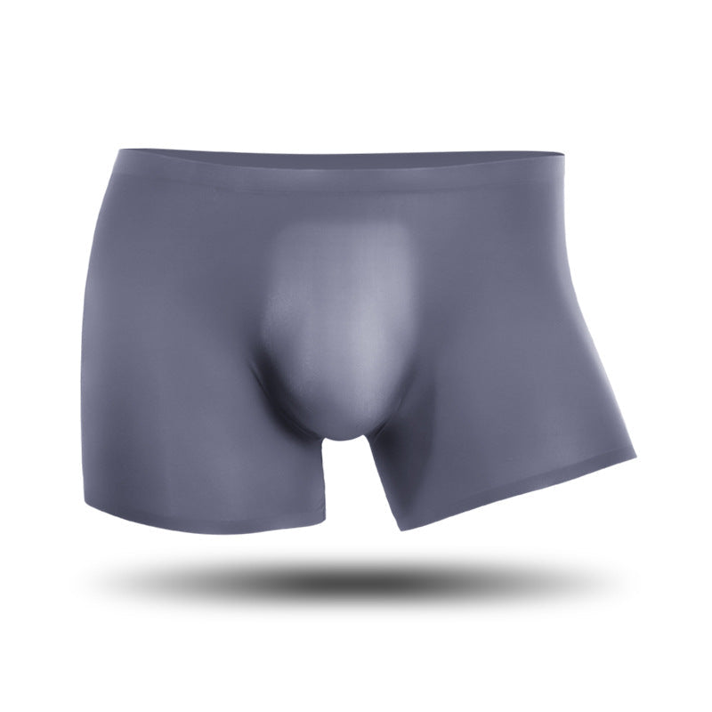 3 Pack Cool Trackless Thin Pouch Men's Boxer Briefs - versaley