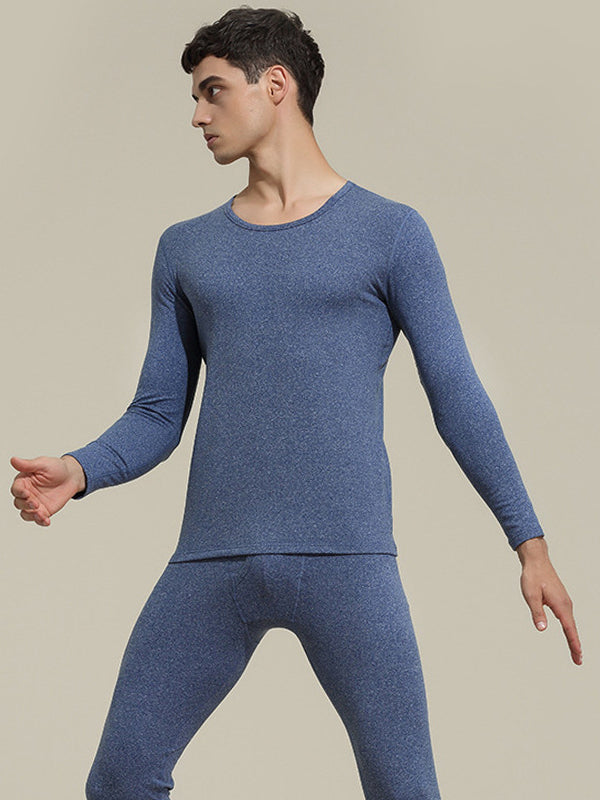 Men's Thermal Underwear Set With Fleece Lined