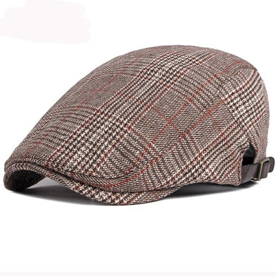 "Swender" Cotton Flat Cap - versaley