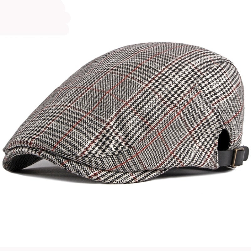 "Swender" Cotton Flat Cap - versaley