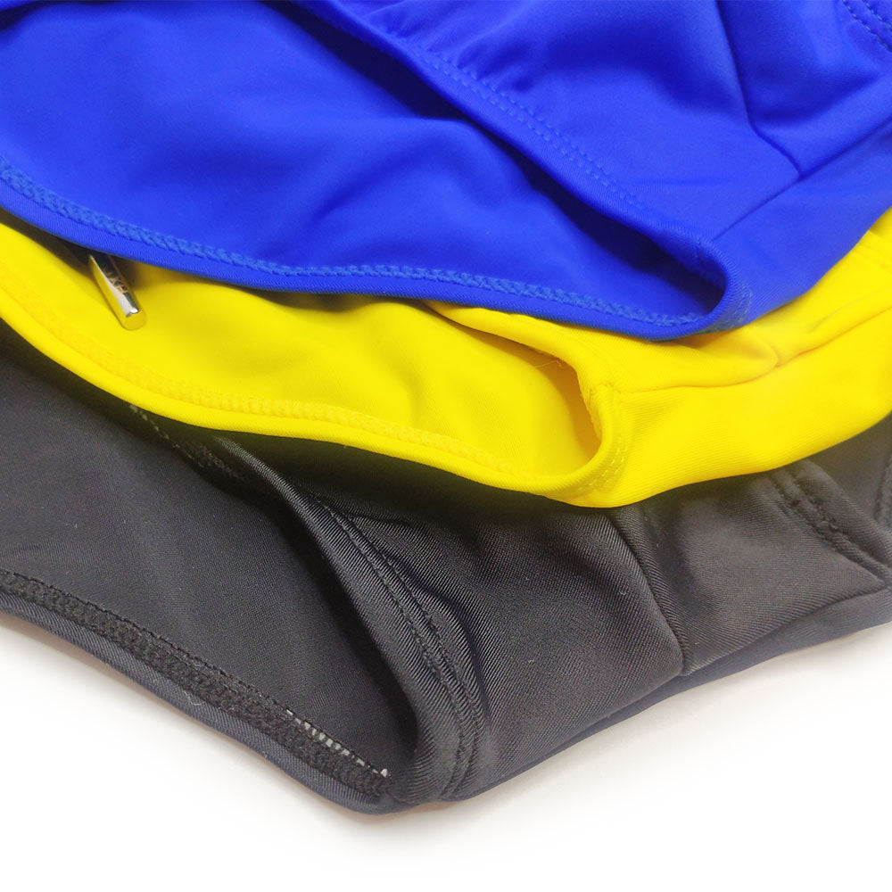 Sexy Open Front Zipper Style Mens Swimsuit  Brief