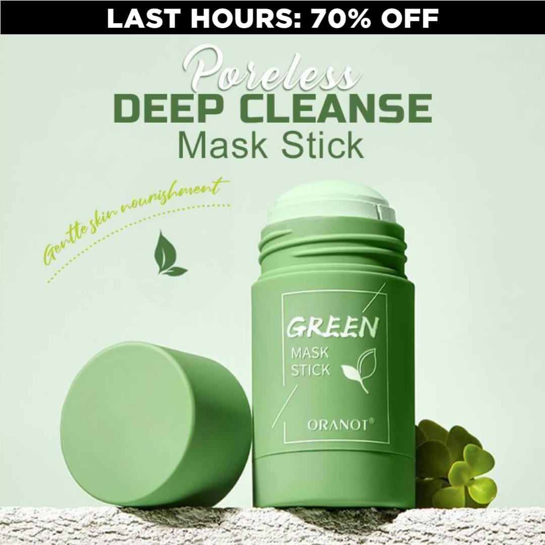 GreenStick™ - Pore Cleansing Green Tea Mask (70% OFF)