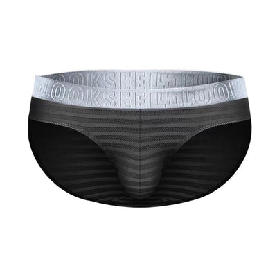 Newest Mesh Style Superior Ice Silk Cool Men's Briefs - versaley