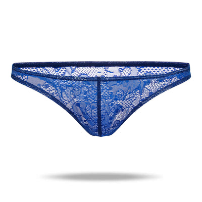 Sexy Style Low Waist Lace  Men's Brief - versaley