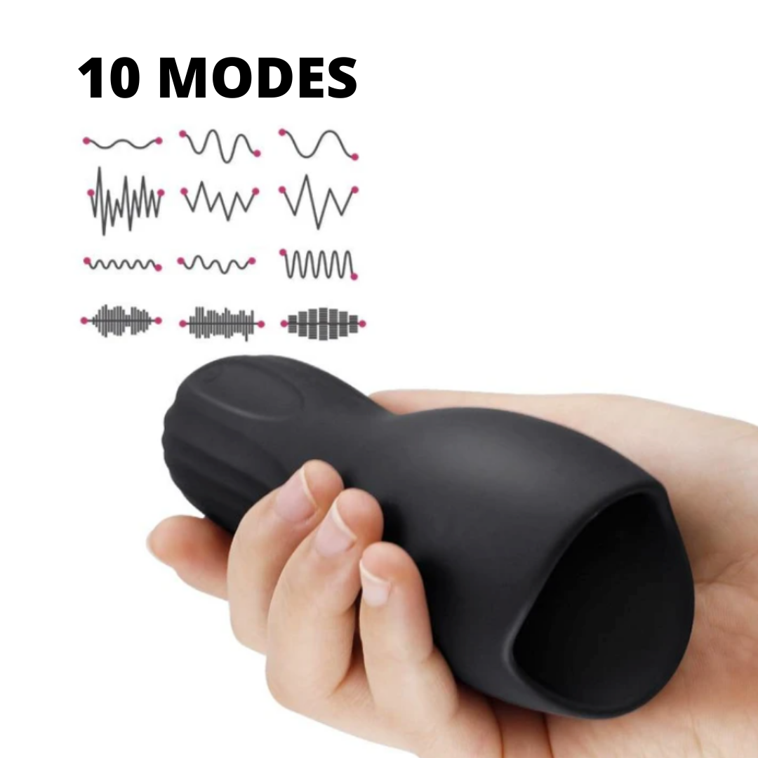 Male Masturbator Vibrator - Blowjob Toy