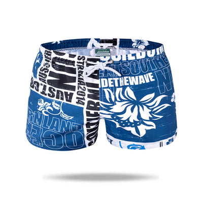 Classic Men's Printed Swim Trunks - versaley