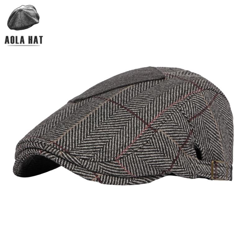 2022 New Tweed Patch Vintage Forward Cap - versaley