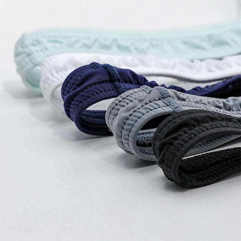 Superior Ice Silk Cool Comfortable Men's Thong - versaley