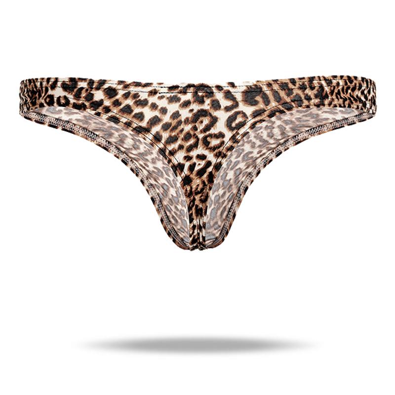 Mens Leopard Thong Leopard Print Man Thong versaley