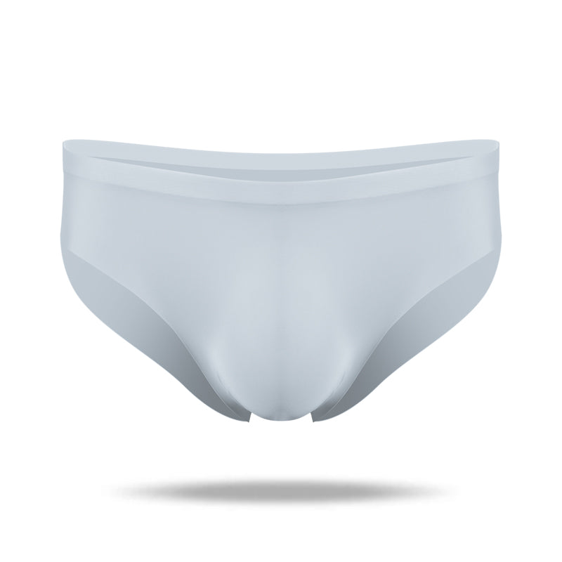 Ice Silk Cool Half Transparent Men's Brief - versaley