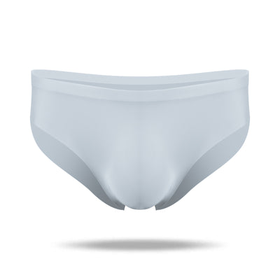 Ice Silk Cool Half Transparent Men's Brief - versaley