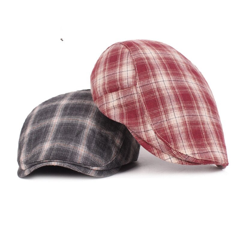 "Haller" Cotton Flat Cap - versaley