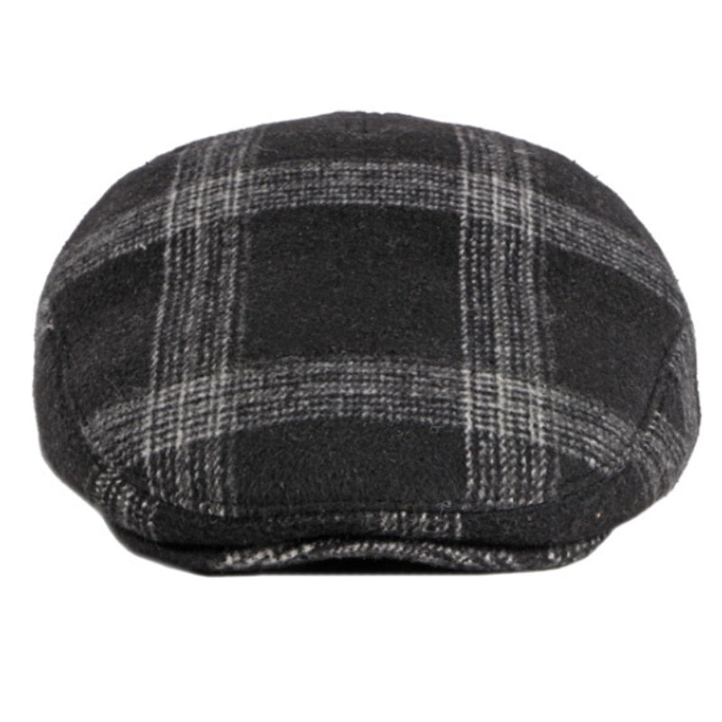 "Griffiths" Earmuffs Flat Cap - versaley