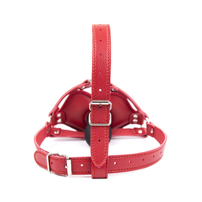 Adjustable tethered insertable mouth gag