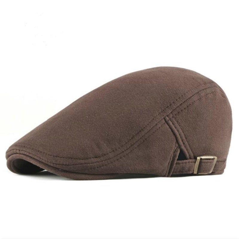 "Beynac" Wool Flat Cap - versaley
