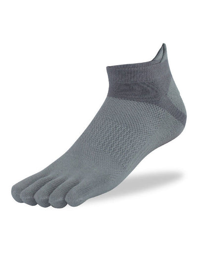 Men's Mesh Breathable Fun Quarter Toe Socks