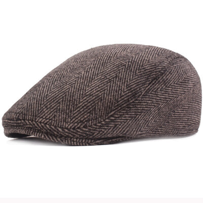 "Postdam" Wool Flat Cap - versaley