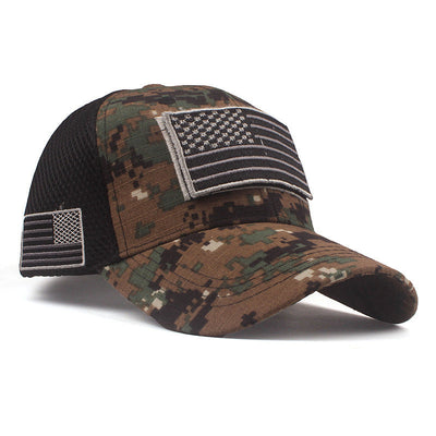 FLAG CAMOUFLAGE BASEBALL CAP - versaley