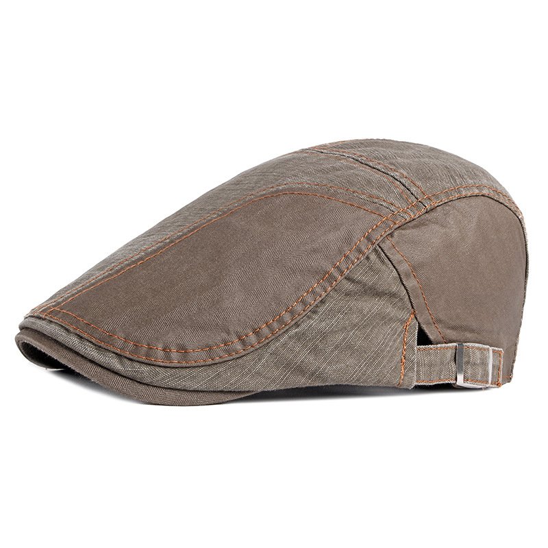 Color block retro Flat Cap - versaley