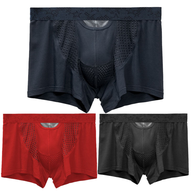 Micro Modal  Cool Breathable Dual Pouch Men's Trunk - versaley