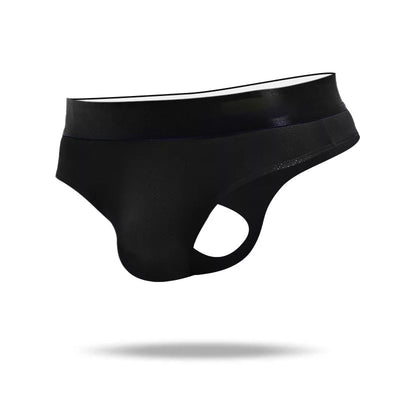 Mesh Style Ice Silk Cool Comfortable Men's Thong - versaley