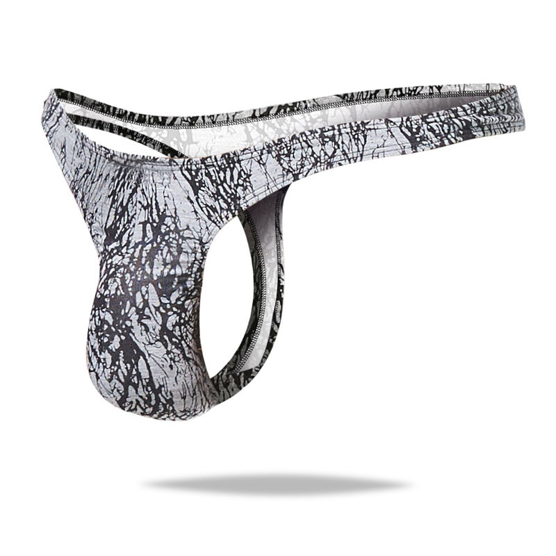 2020 Newest Top Viscose Sexy Leopard Men's Thong - versaley