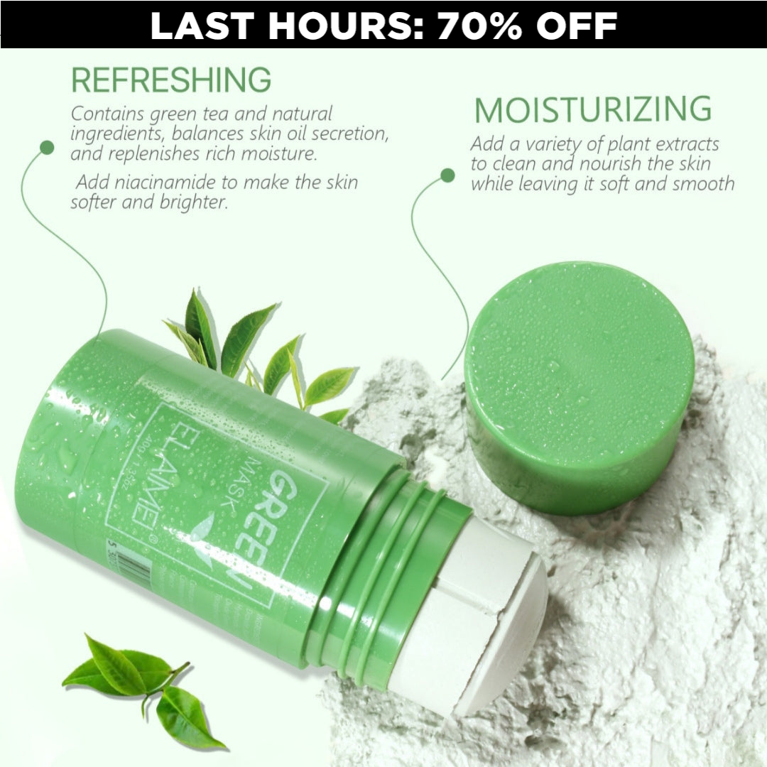 GreenStick™ - Pore Cleansing Green Tea Mask (70% OFF)