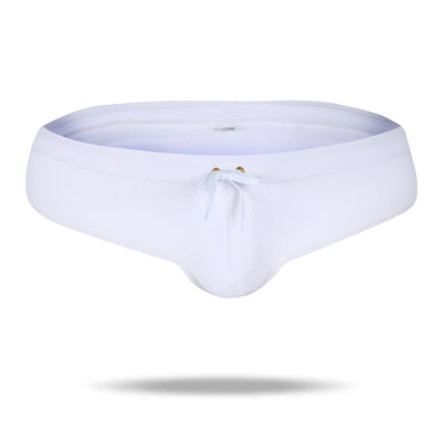 Men's Beach Board Pouch Swimsuit Brief   with Zipper Pockets - versaley