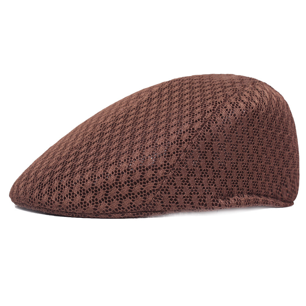 Spring and summer mesh retro duck tongue cap - versaley