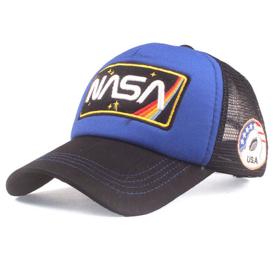 NEW NASA EMBROIDERED BASEBALL CAP - versaley