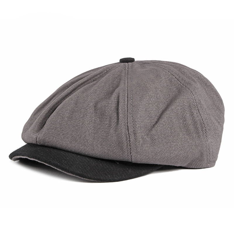 "Gallagher" Newsboy Cotton Cap - versaley