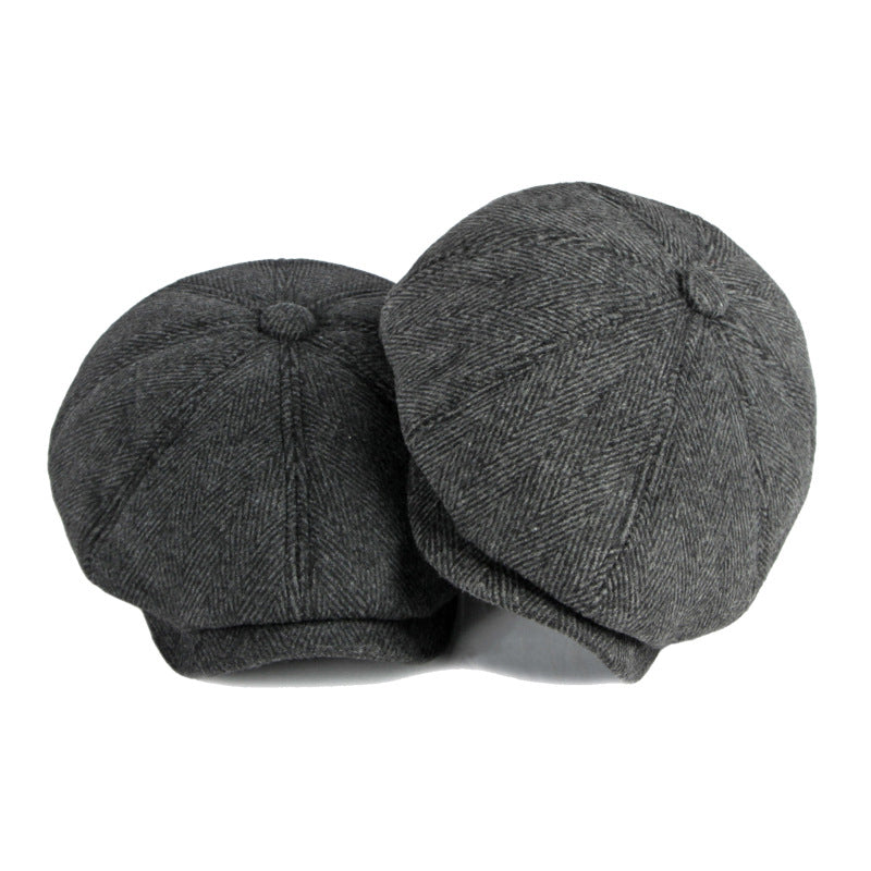 "Lacroix" Newsboy Cotton Cap - versaley