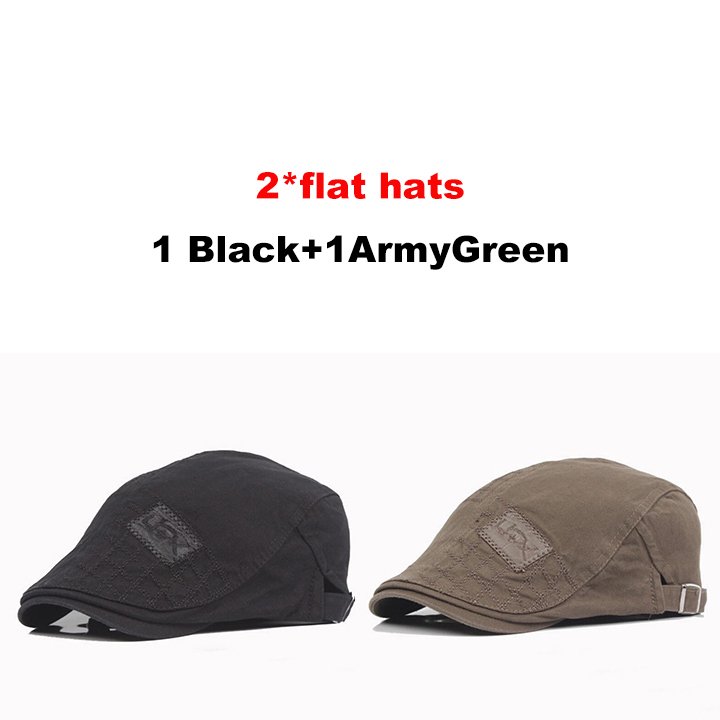 Mix Style Grid Flat Cap - versaley