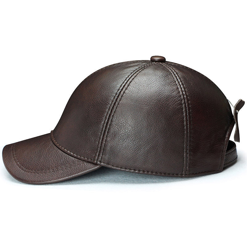 "Gorras" high quality leather baseball cap - versaley