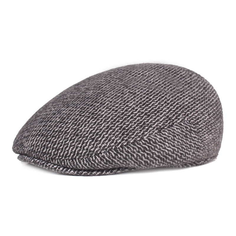 "Dreft" Earmuffs Cotton Flat Cap - versaley