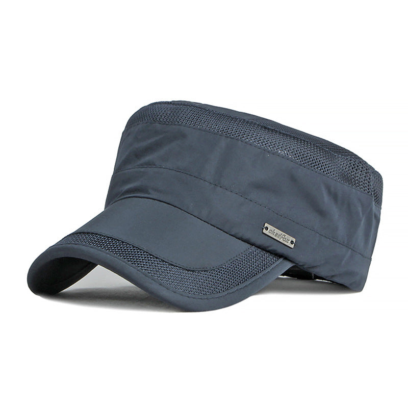 Thin section breathable quick dry outdoor British fashion cap - versaley