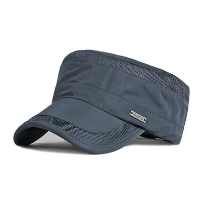 Thin section breathable quick dry outdoor British fashion cap - versaley