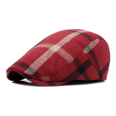 "Derrence" Cotton Flat Cap - versaley