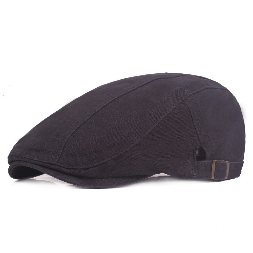 "NY-Swift" Cotton Flat Cap - versaley