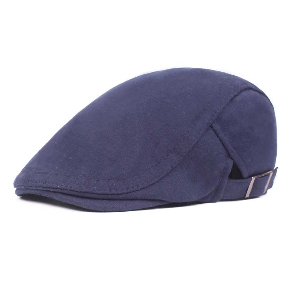 "Detroit" Casual Cotton Flat Cap - versaley